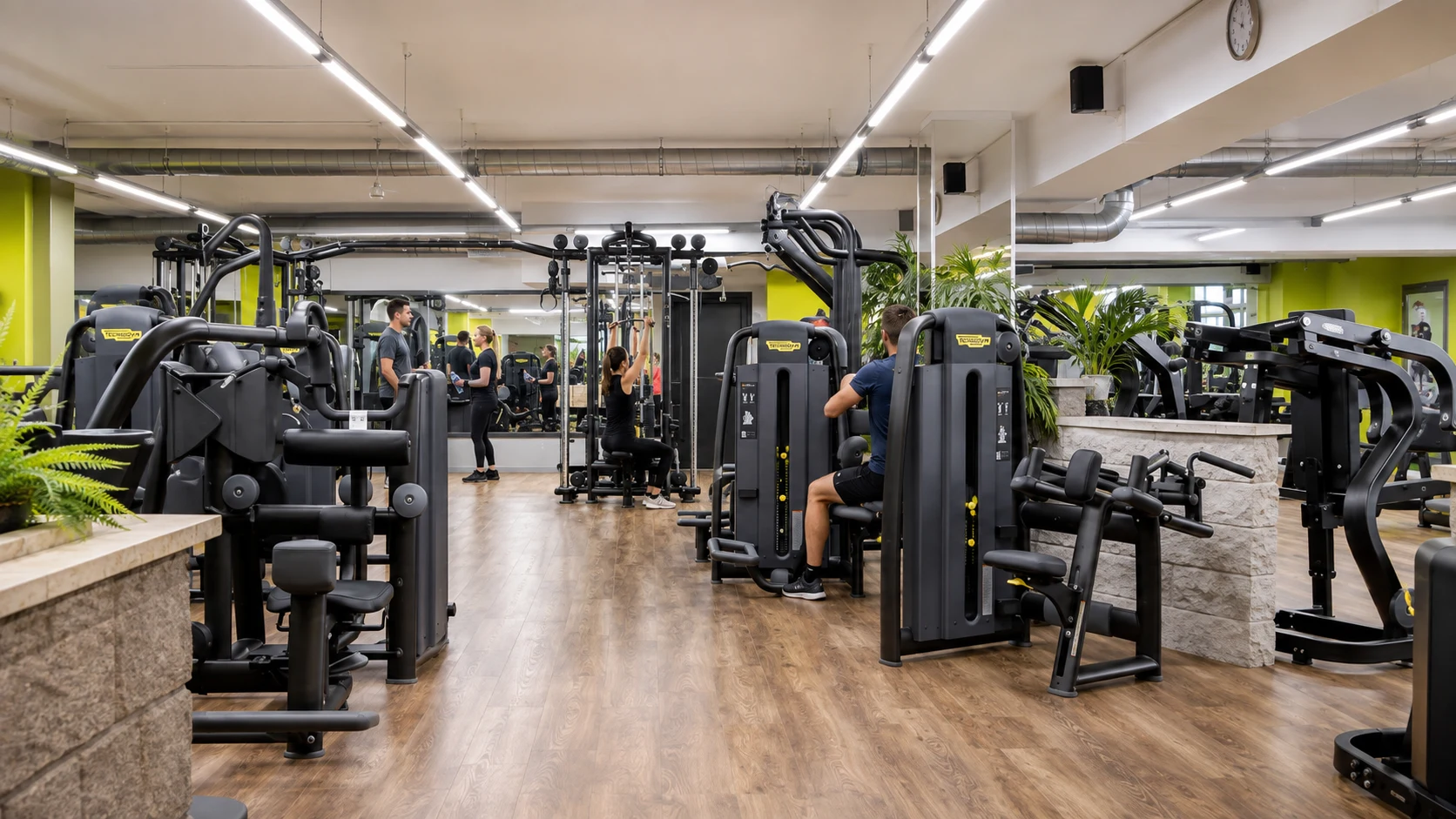 Fitnessstudio für Gäste des Hotels Meilenstein
