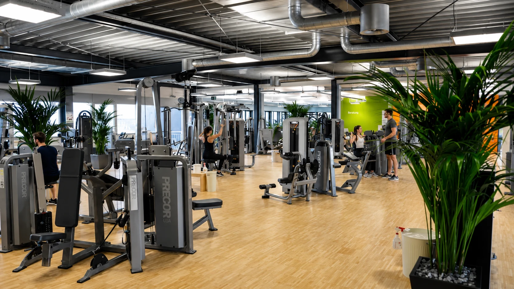 Hotel Meilenstein mit Fitnessangebot im Nachbargebäude
