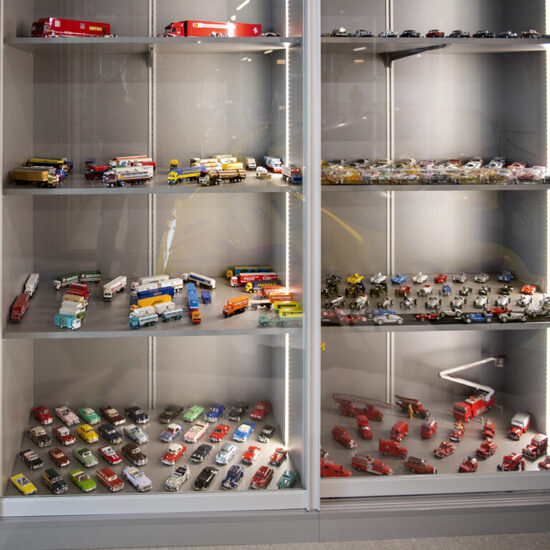 Collection de voitures miniatures